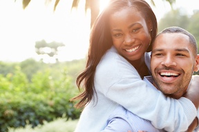 happy couple after Hyaluronic Acid treatment for premature ejaculation